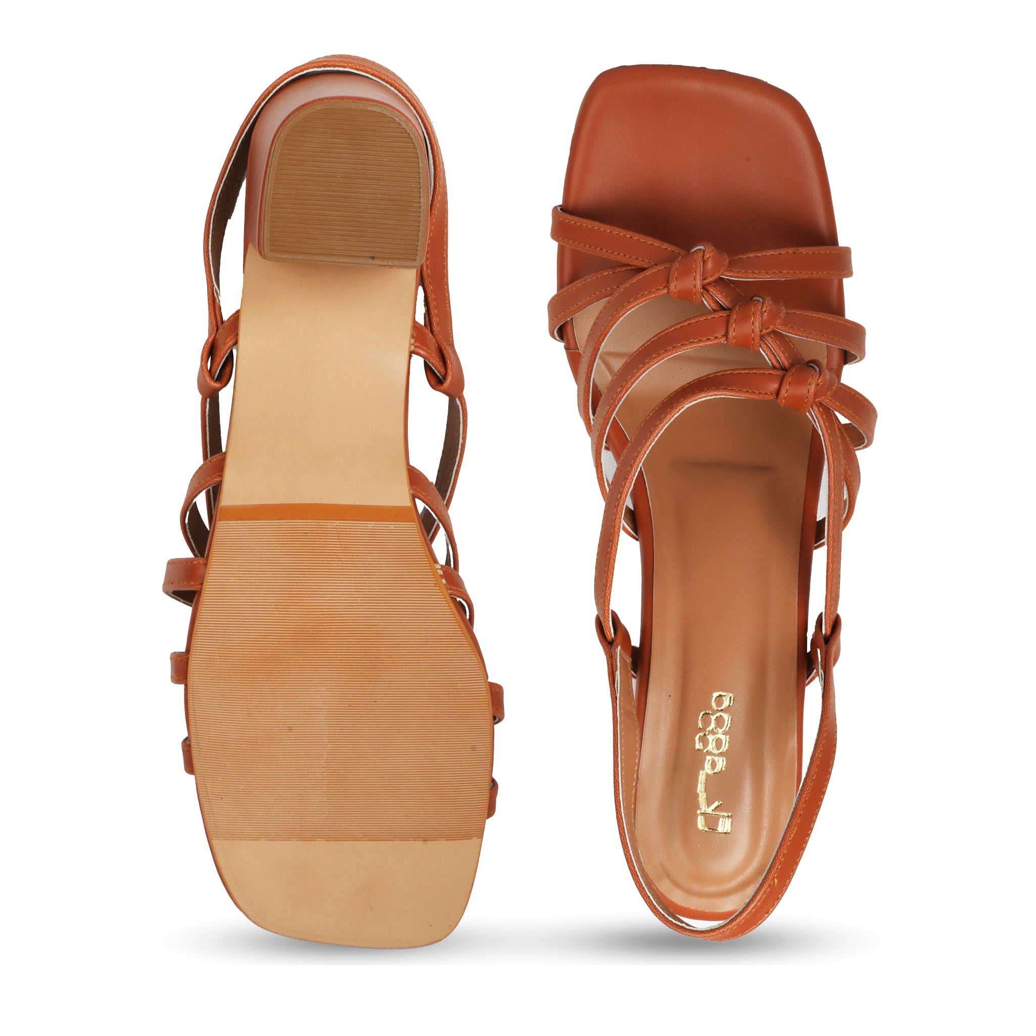 Knot Heels Tan