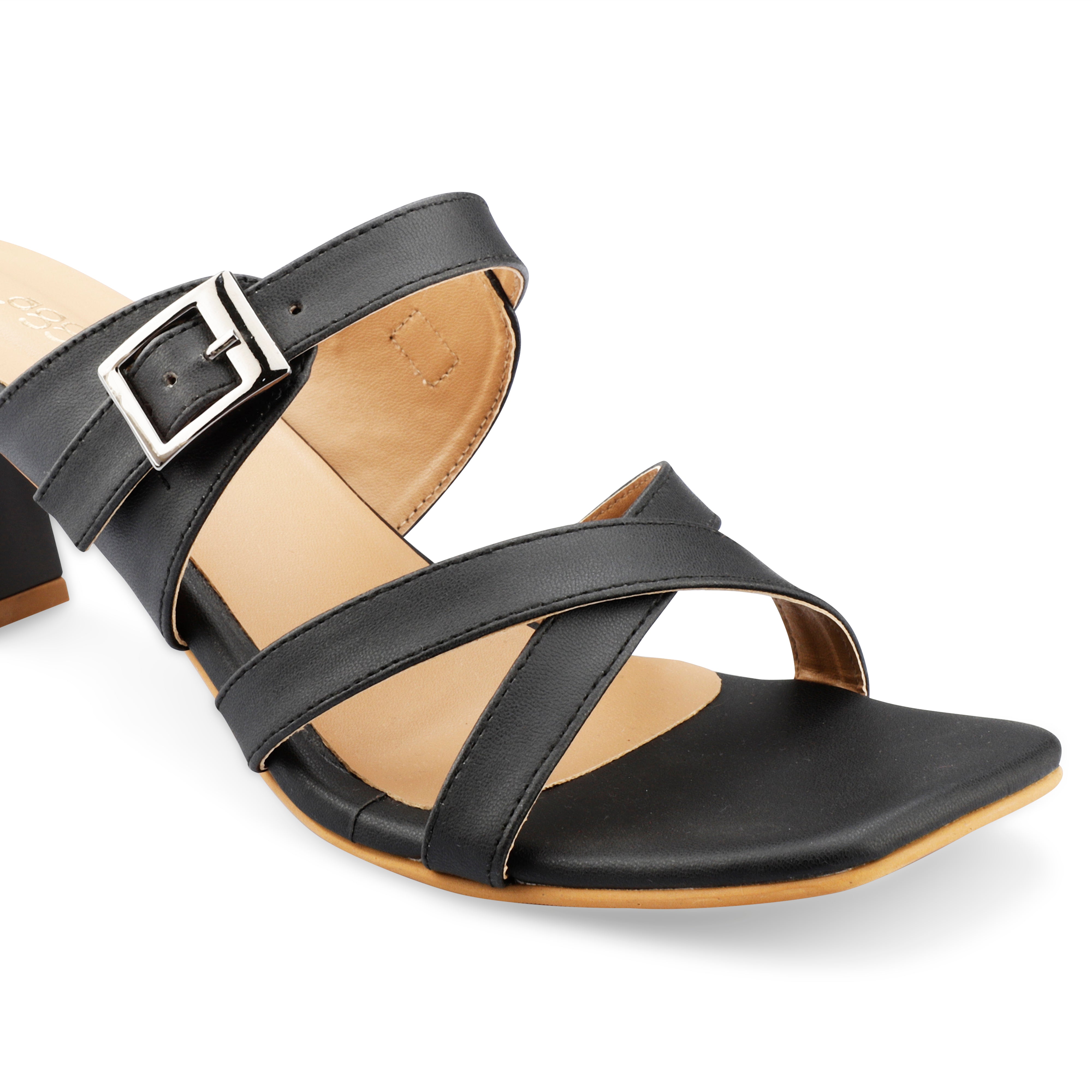 Strap Buckle Heel