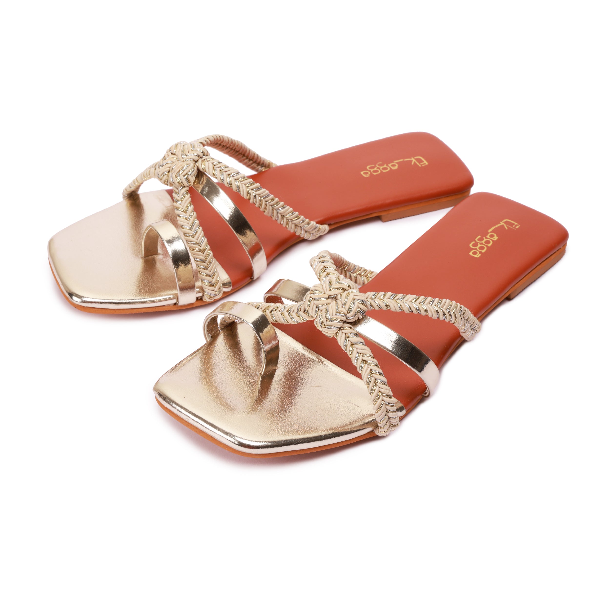 Braided Metallic Flats