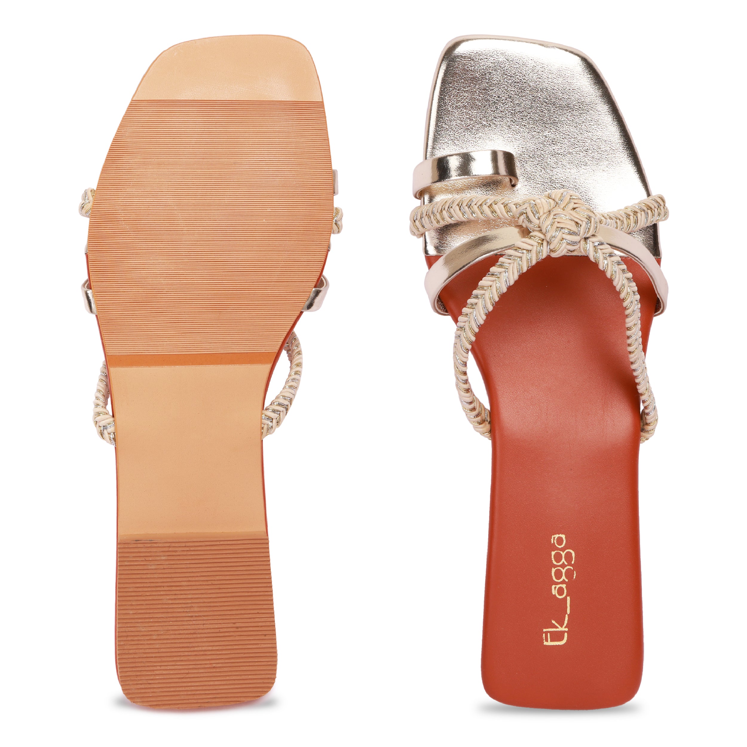 Braided Metallic Flats