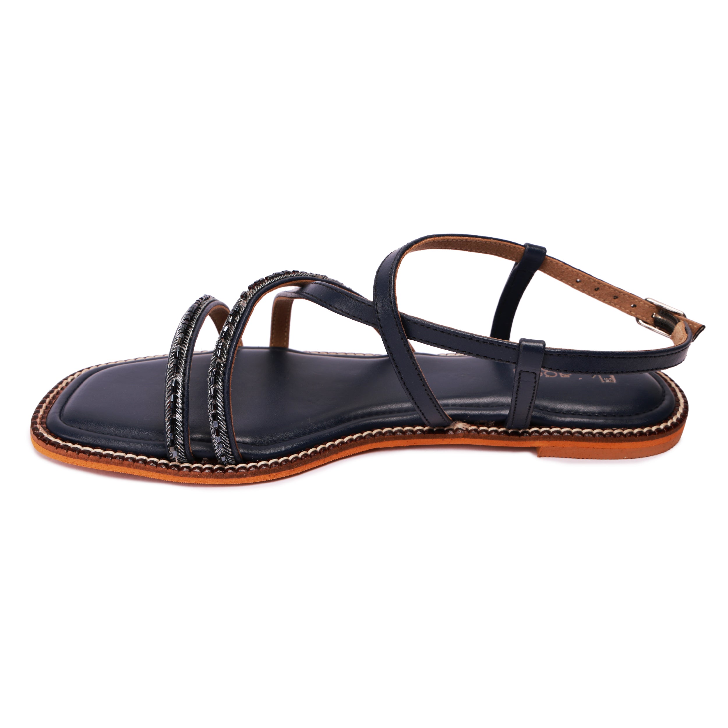 Embellished Strap Tie up