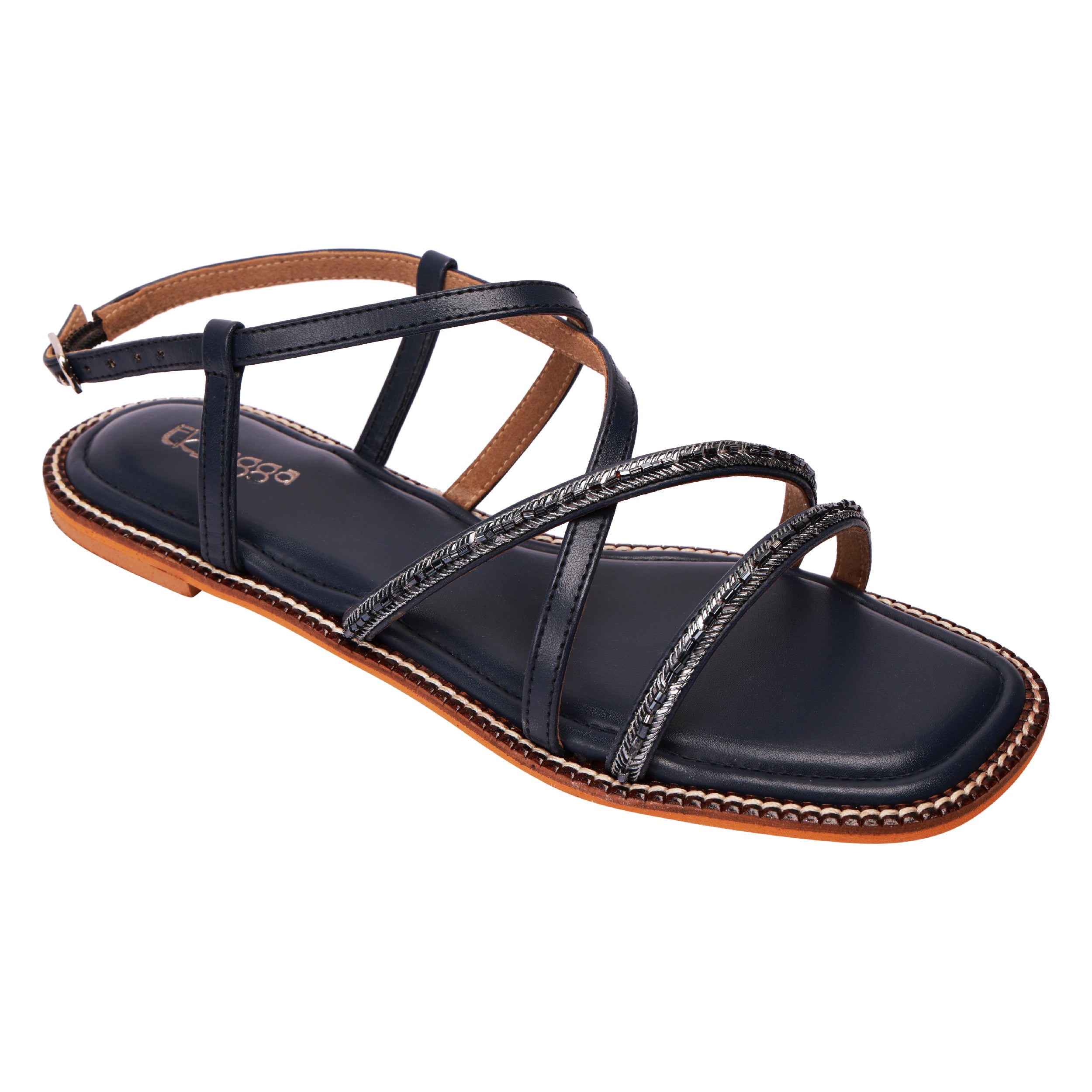 Embellished Strap Tie up