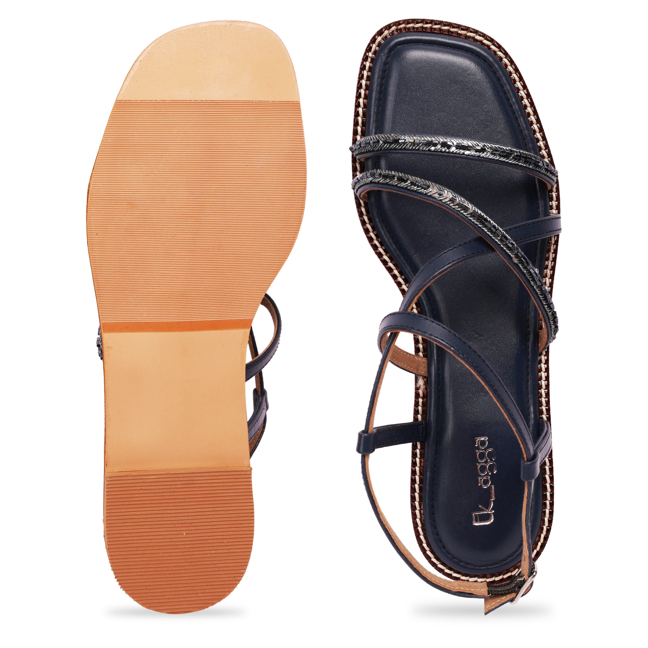 Embellished Strap Tie up