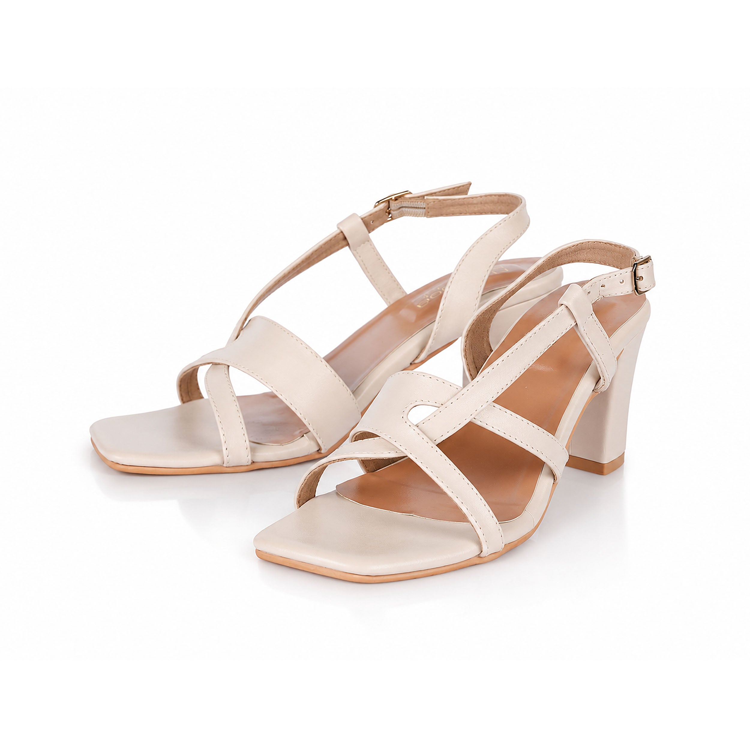 Interlock Strap Heels