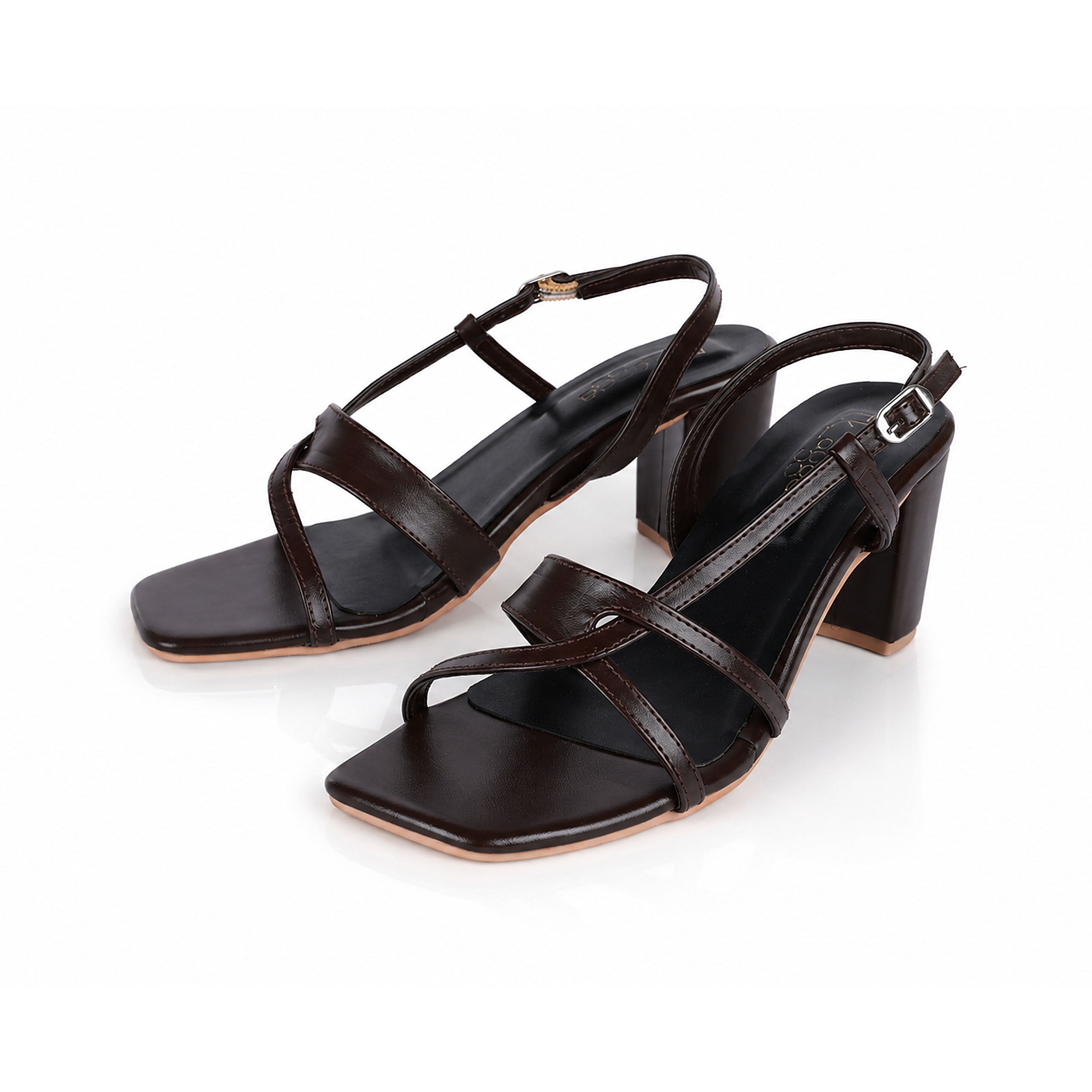 Interlock Strap Heels
