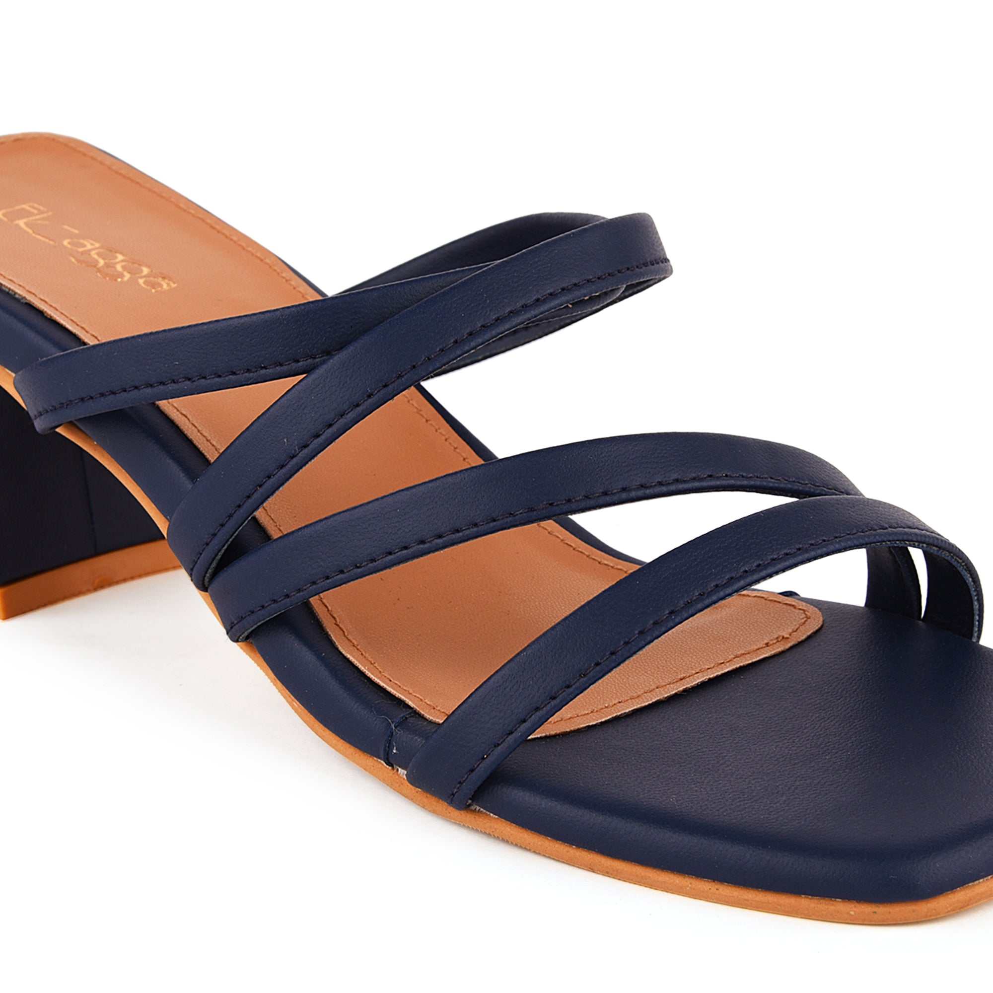 Strapped Block Heels