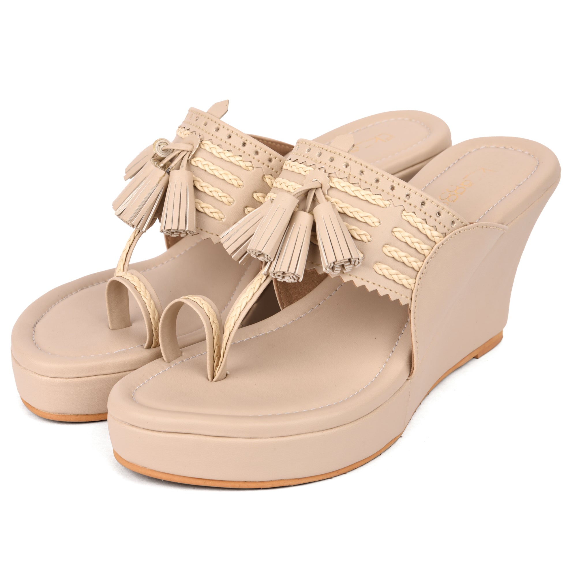 Tassel Kolhapuri Wedges
